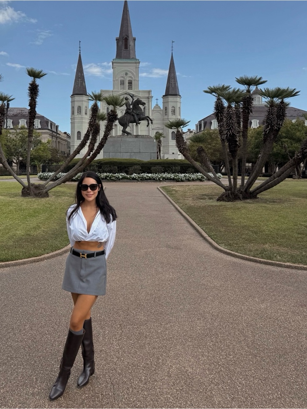 Classic Tall dark brown Leather Riding Boots